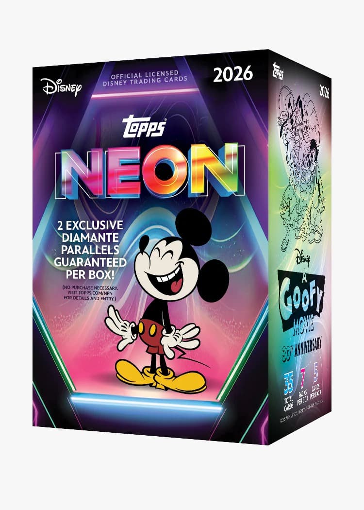 2026 Topps Disney Neon - Value Box — Disney