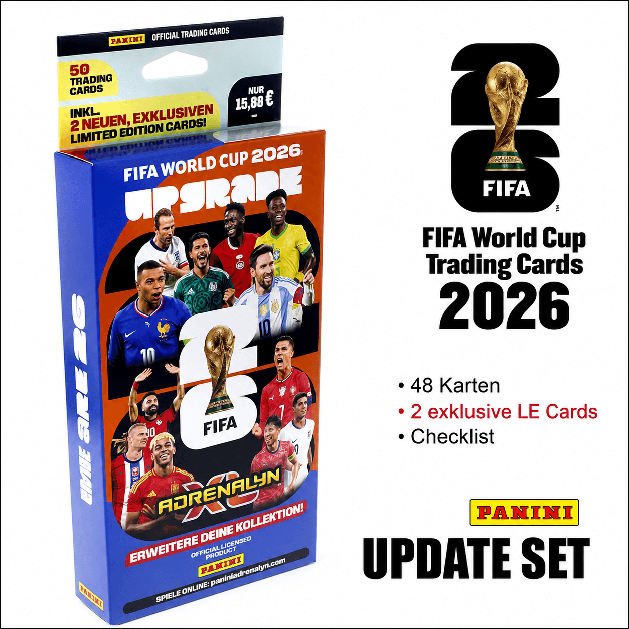 Blaster Adrenalyn XL - Copa do Mundo 2026 — Futebol